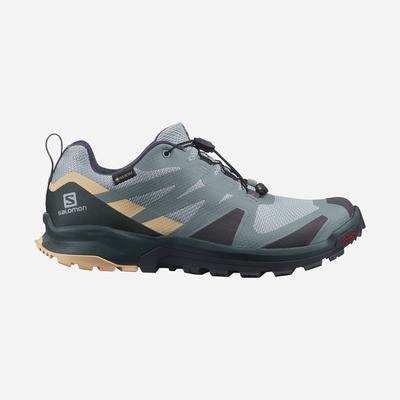 Salomon XA ROGG GTX W - Naisten Polkujuoksukengät - Vihreä/Kerma